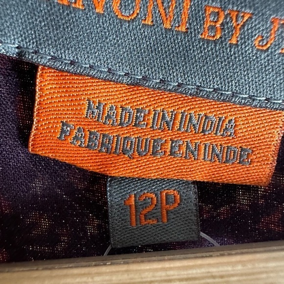 Bhanuni by Jyoti Ronika Patterned Maxi Dress Size 12 Petite - Picture 9 of 15